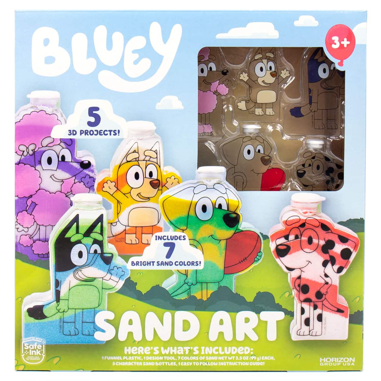 Bluey Sand Art Kit